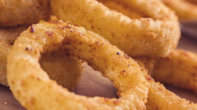 how to heat up onion rings in air fryer