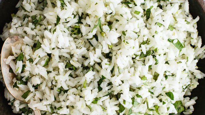cilantro substitute in rice