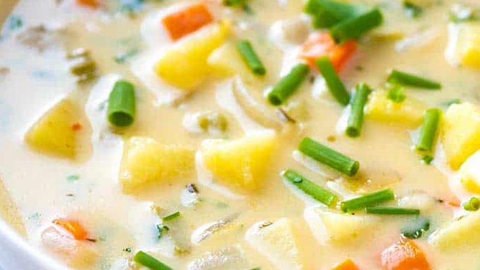 potato substitute for soup