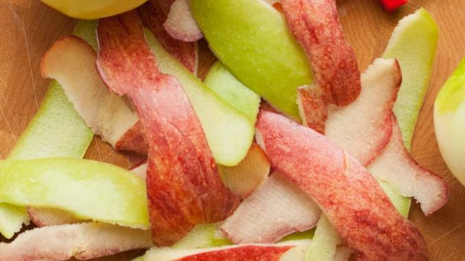 what to do with leftover apple peels