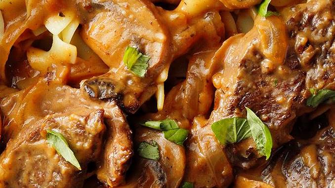 what to do with leftover beef stroganoff