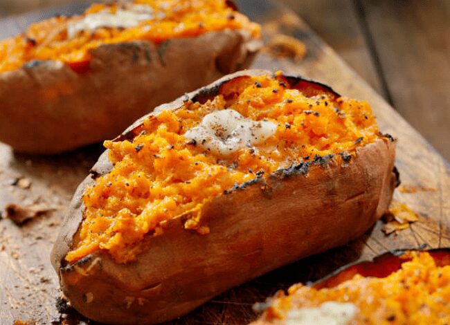 Baked Sweet Potatoes In The Oven