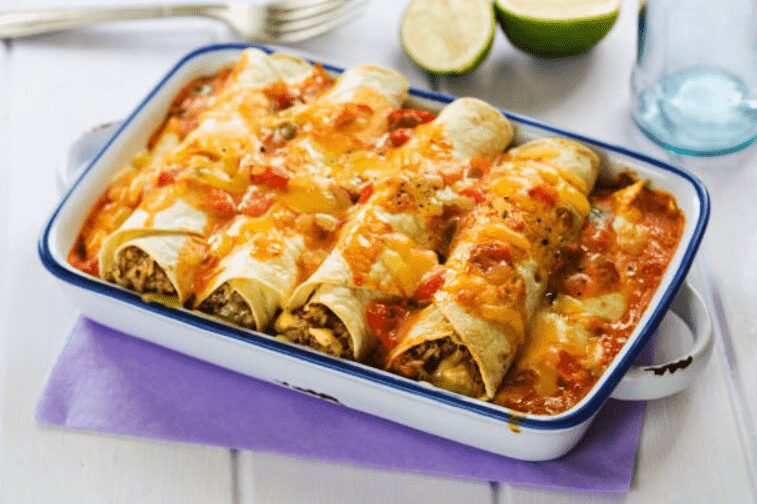 best popular Mexican foods - Enchiladas